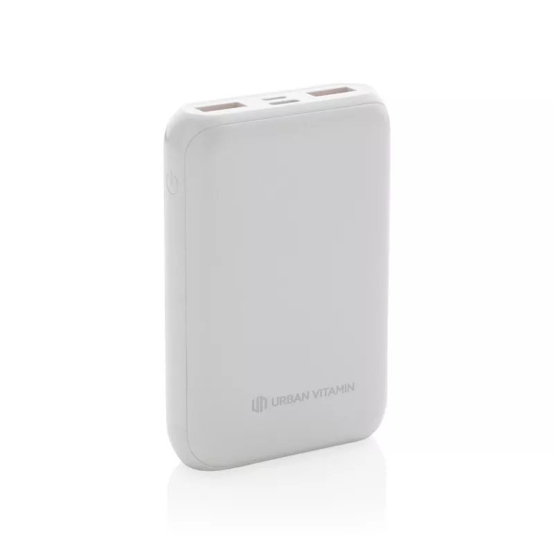 Szybki power bank 10000 mAh Urban Vitamin - biały (P322.703)