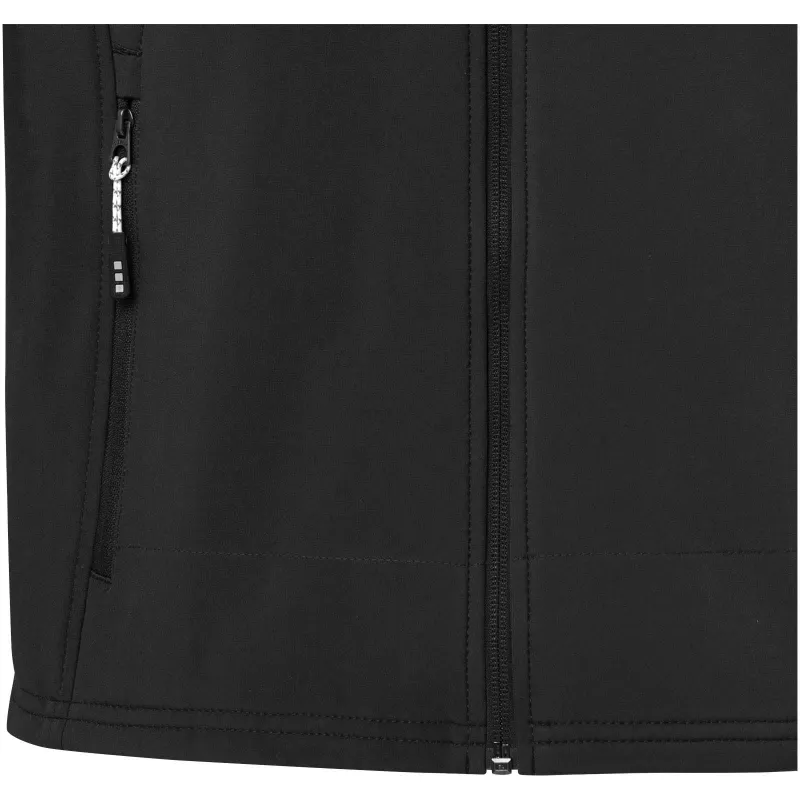 Męska kurtka softshellowa Langley wykonana z materiałów pochodzących z recyklingu - Czarny (39576-BLACK)