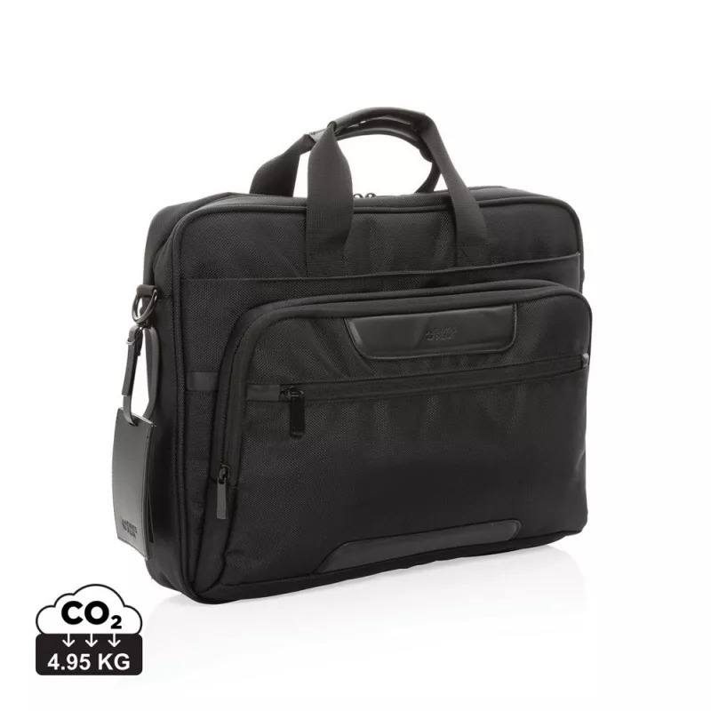 Torba na laptopa 15,6" Swiss Peak Voyager AWARE™ RPET - czarny (P732.101)