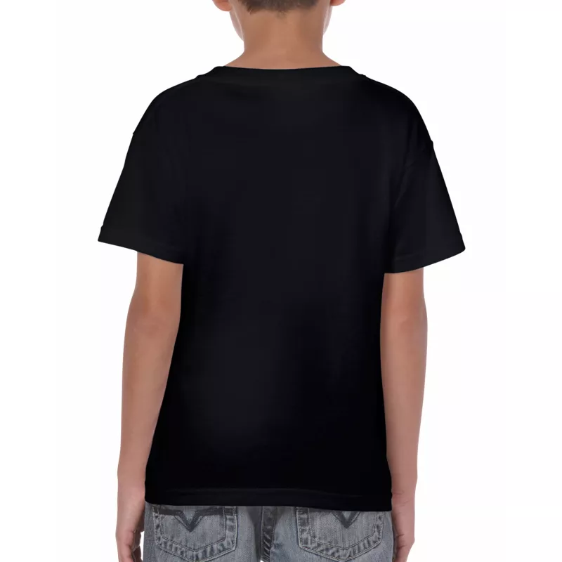 Koszulka bawełniana 180 g/m² Gildan Heavy Cotton™ - DZIECIĘCA - Black (5000B-BLACK)