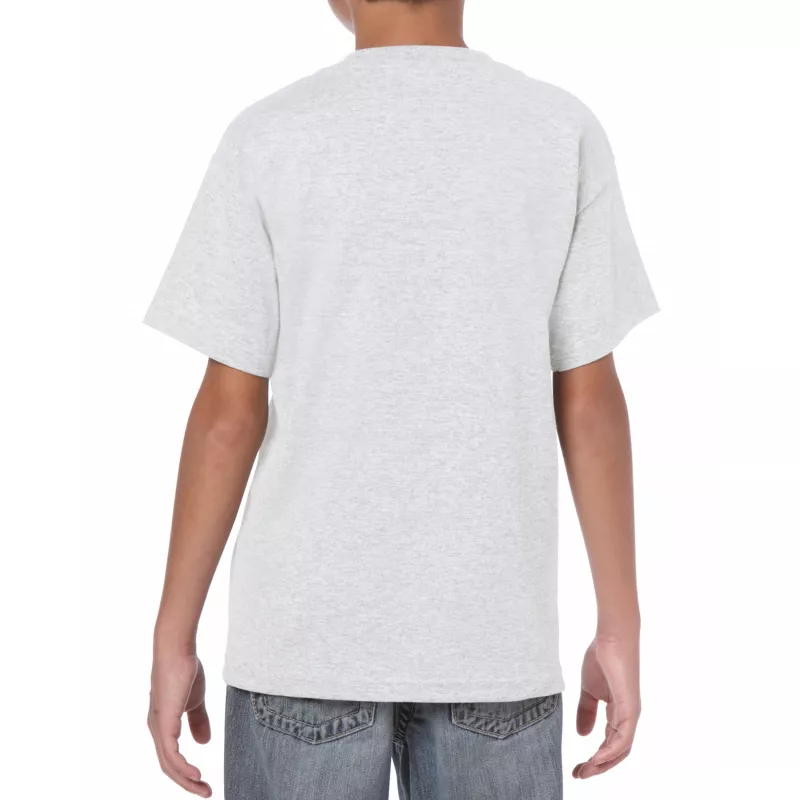 Koszulka bawełniana 180 g/m² Gildan Heavy Cotton™ - DZIECIĘCA - Ash Grey (5000B-ASH GREY)