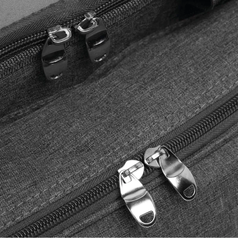 Torba piknikowa dla 4 osób - czarny, szary (56-0604081)