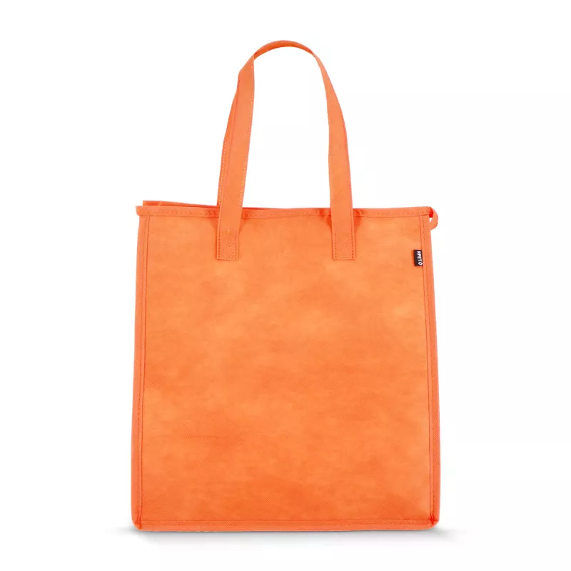 R-PET Torba chłodząca z włókniny 33 x 25,5 x 37 cm 75 g/m² - pomarańczowy (LT95391-N0026)