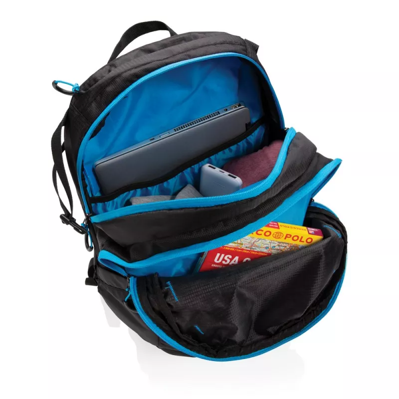 Plecak Explorer 26l - czarny, niebieski (P760.151)