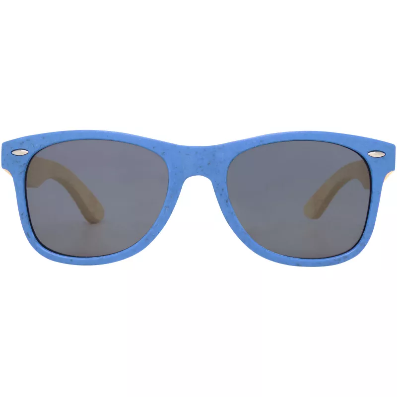 Okulary przeciwsłoneczne z bambusa Sun Ray - Niebieski (12700552)