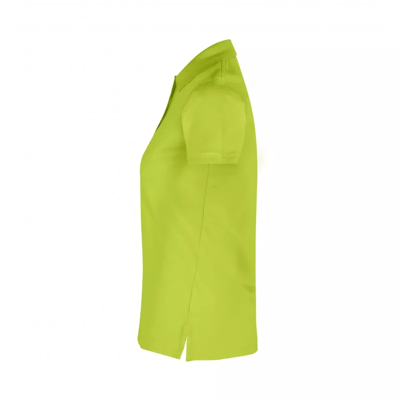 Koszulka bawełniana damska 210 g/m² ID Polo/stretch 527 - Lime (0527-LIME)