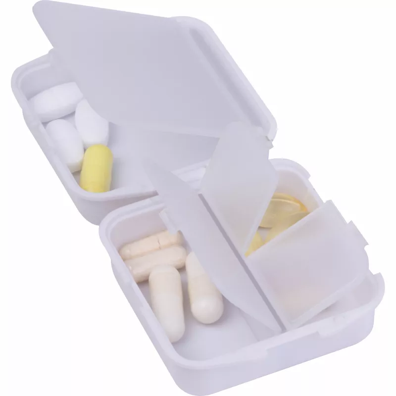 Pudełko na leki ELIJAH - biały (7559906)