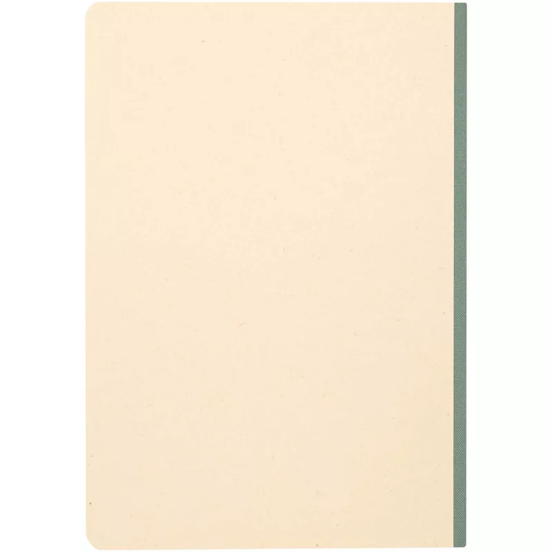 Liliana notatnik A5 z trzciny cukrowej z miękką okładką z RPET - Zielony melanż (10612561)