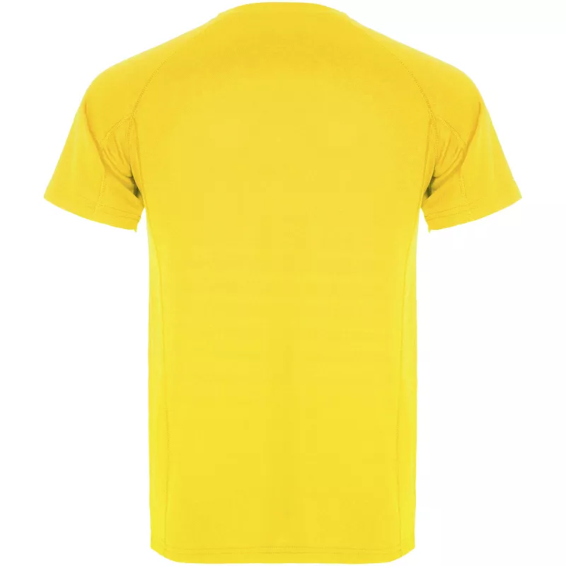 Montecarlo sportowa koszulka dziecięca z krótkim rękawem - Żółty (K0425-YELLOW)