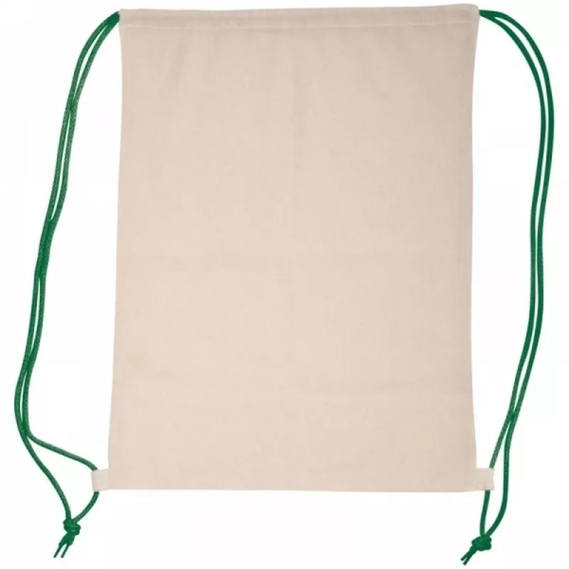 Worek sportowy bawełniany 140 g/m2 LONDONDERRY - zielony (092009)