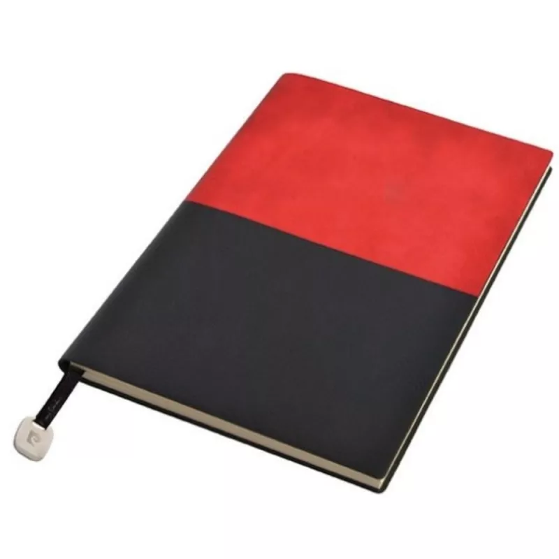 Notatnik A5 w kropki REPORTER Pierre Cardin - czerwony (B4000502IP305)