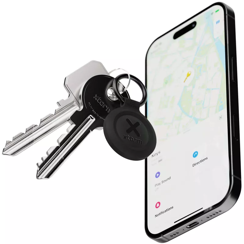 Xtorm XTAG2A zestaw 3 wodoodpornych przywieszek podróżnych - Ciemnografitowy (12447784)