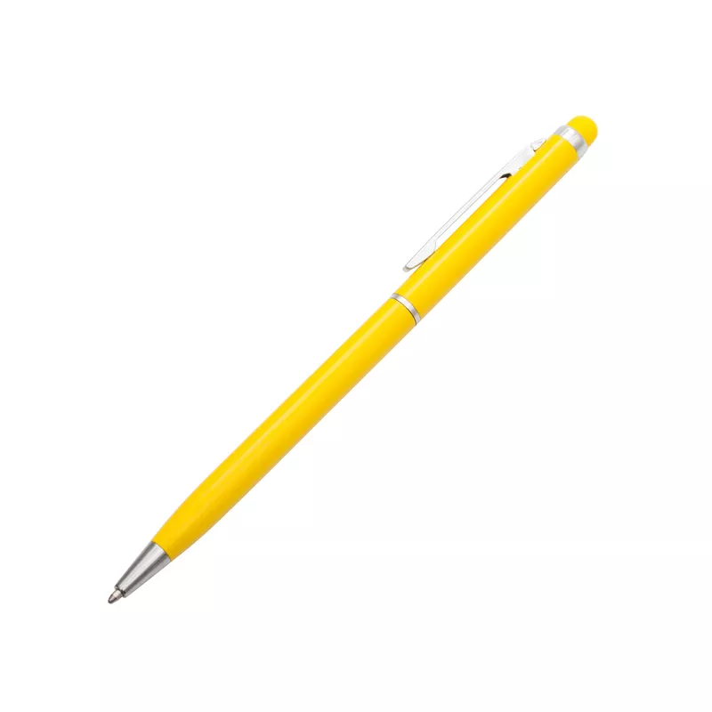 Długopis aluminiowy Touch Tip - żółty (R73408.03)