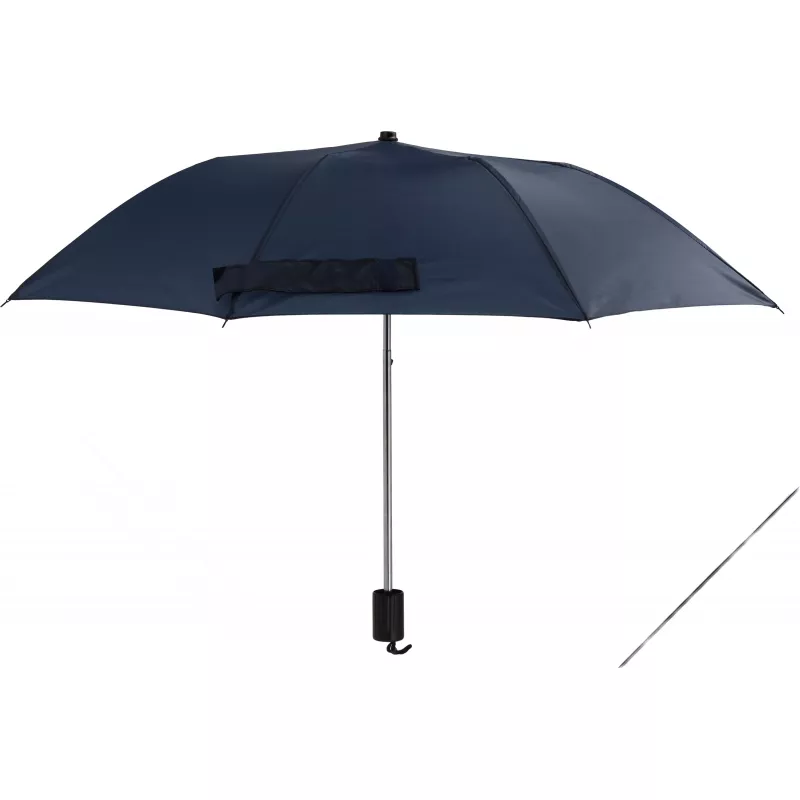 Parasol manualny ø88 cm FRANCO - granatowy (4518844)