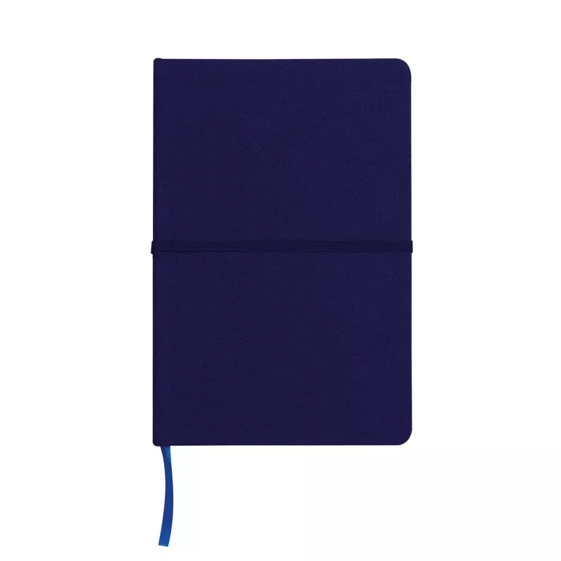 Dziennik wykonany z plastiku z recyklingu format A5 - ciemnoniebieski (LT92530-N0010)