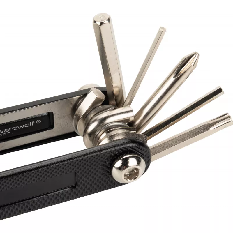 Zestaw narzędzi rowerowych TIBESTI Schwarzwolf - czarny (F5200100AJ303)