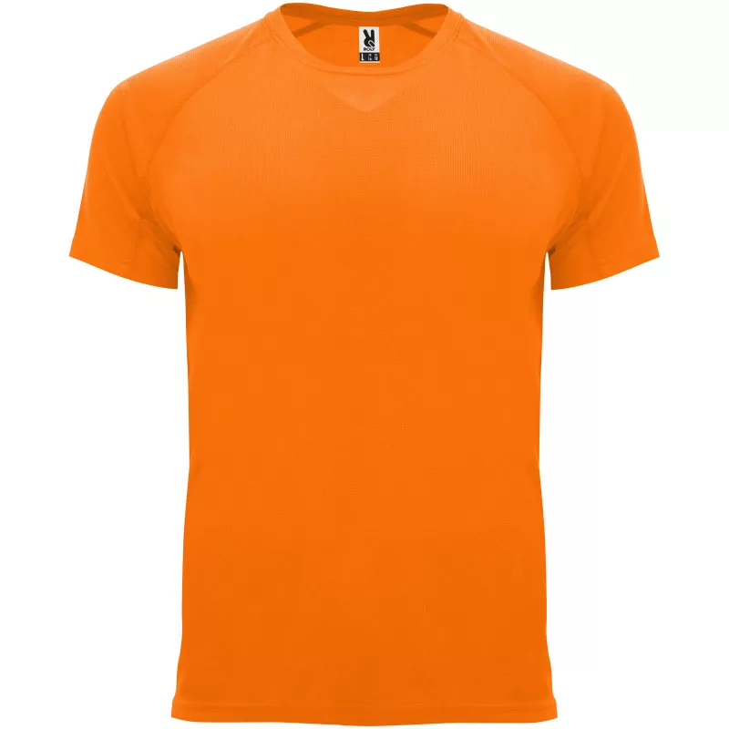Bahrain sportowa koszulka dziecięca z krótkim rękawem - Fluor Orange (K0407-FLORANGE)