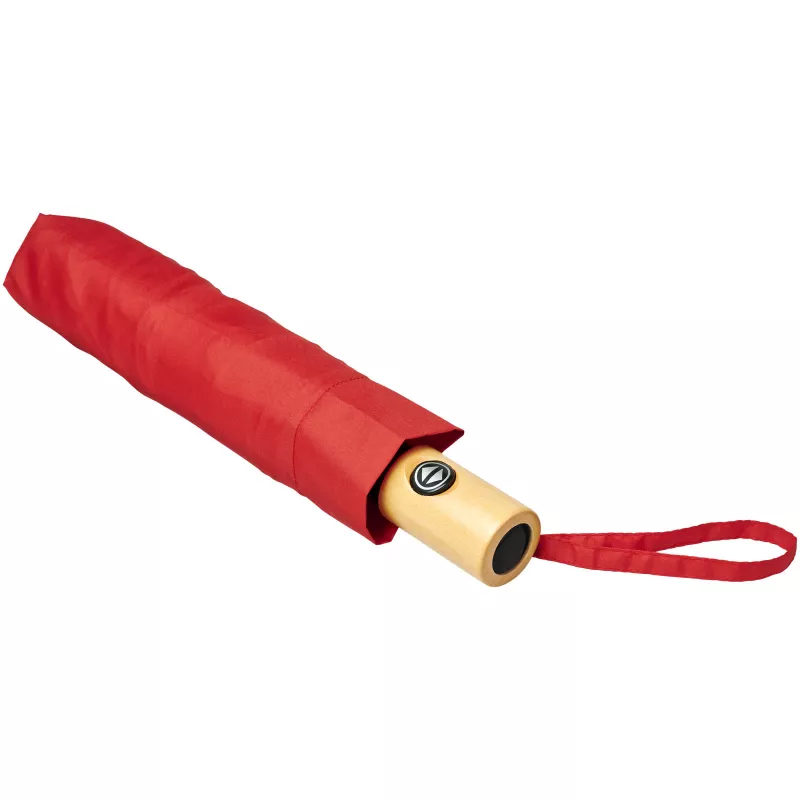 Parasolka automatycznie otw./zam.  Ø98 cm Bo wykonana z plastiku PET z recyklingu - Czerwony (10914304)