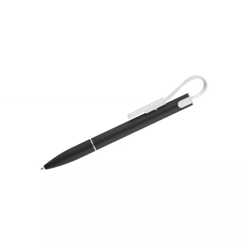 Długopis z kablem USB CHARGE - czarny (19638-02)