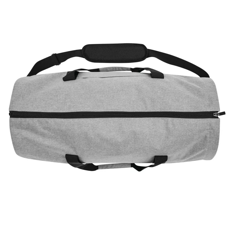 Torba podróżna ze zintegrowaną torbą na ubrania - czarny, szary (56-2256702)