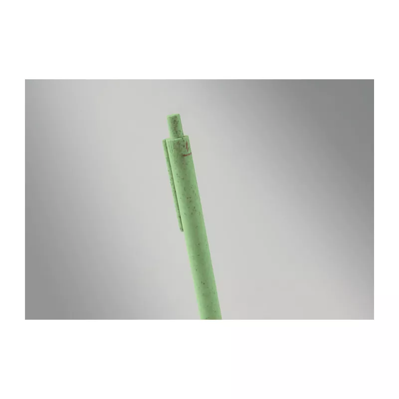 Długopis ze słomy pszenicznej PECAS - Zielony (MO9614-09)