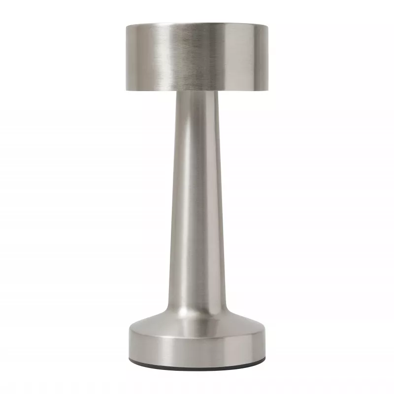 Lampa stołowa MUSHROOM ze stali nierdzewnej - srebrny (56-0903071)