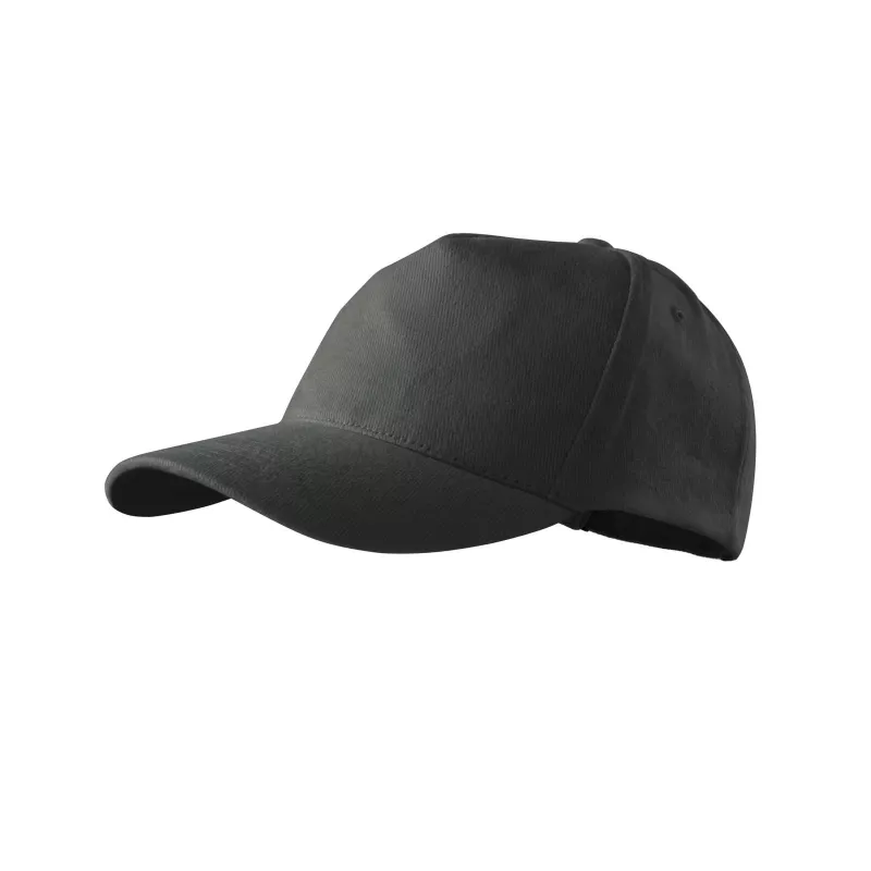 Reklamowa czapka z daszkiem 5 panelowa Malfini 5P 307 - Ciemny khaki (ADLER307-CIEMNY KHAKI)