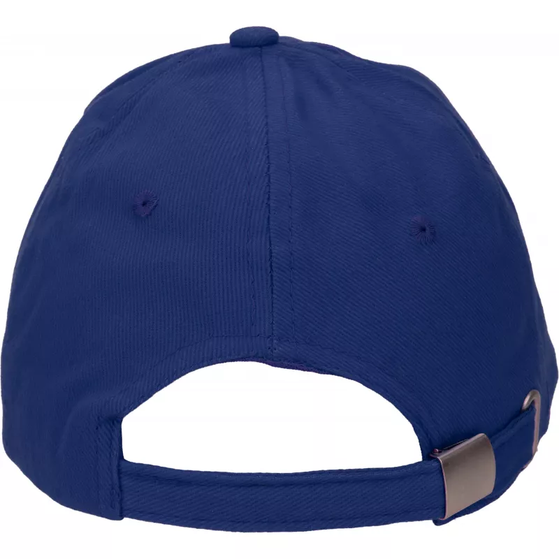 Czapka z daszkiem bawełniana 6 paneli, 260 g/m² CURTIS - niebieski (5046604)