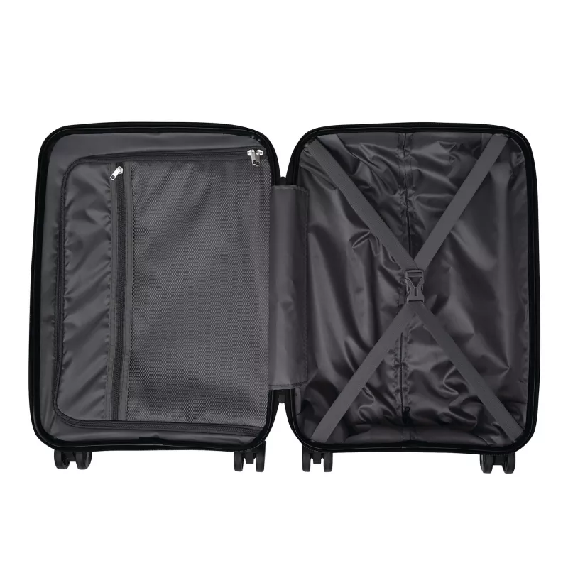 Walizka kabinowa na kółkach - czerwony (56-0204477)