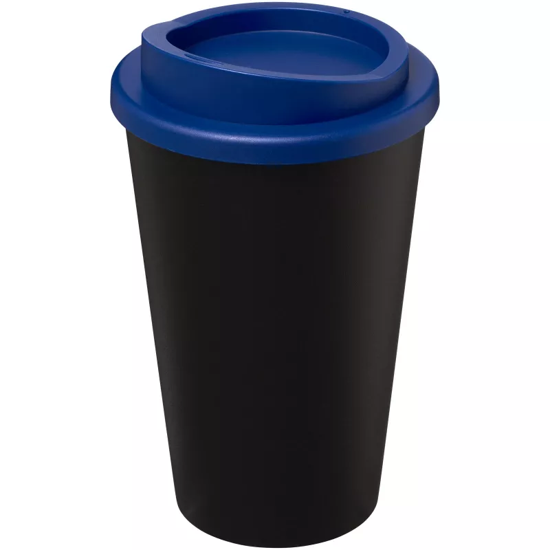 Kubek termiczny z serii Americano® o pojemności 350 ml - Czarny-Niebieski (21000102)