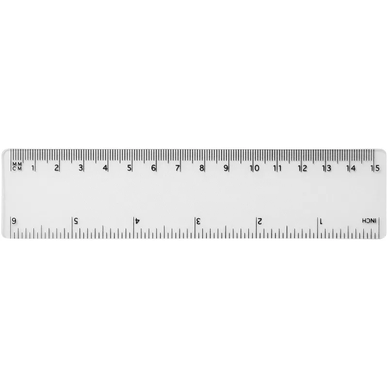 Linijka Rothko PP o długości 15 cm - Przezroczysty (21054010)