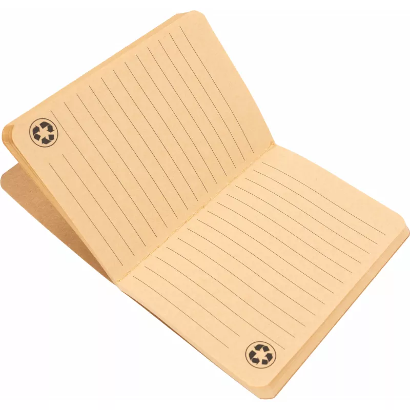 Notes B7 w linie TEODORO - beżowy (2447813)