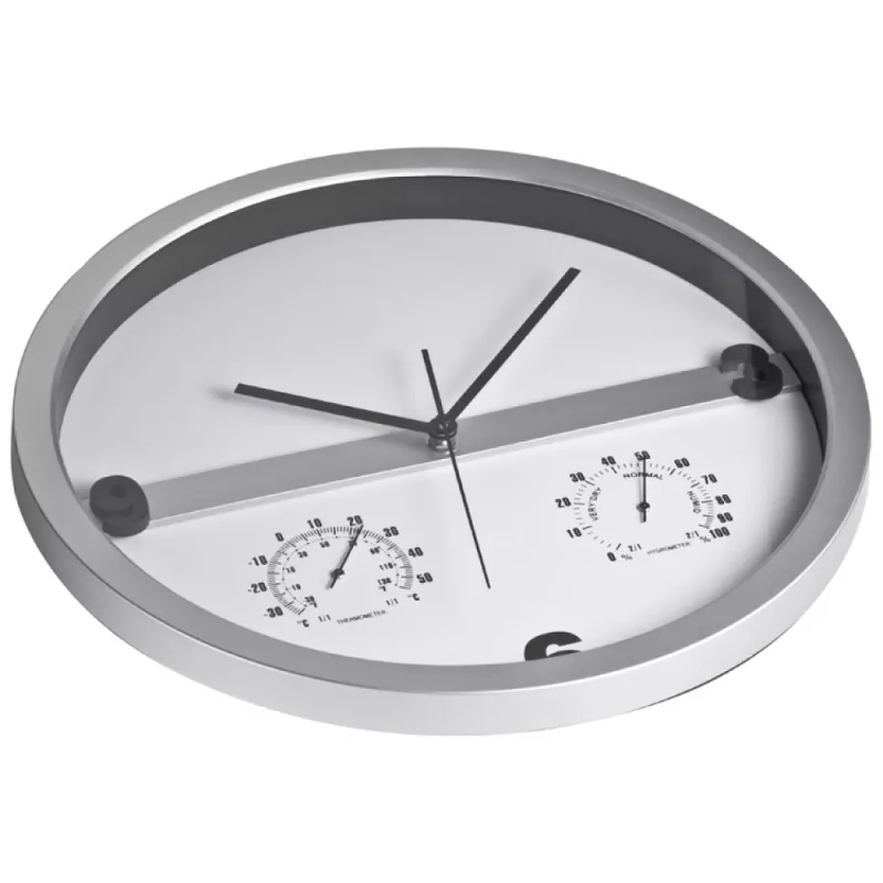 Zegar ścienny CrisMa - szary (4344907)