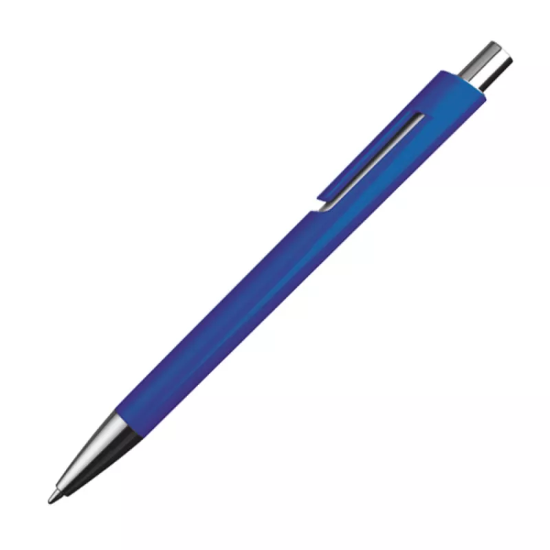 Długopis plastikowy reklamowy - niebieski (1353804)