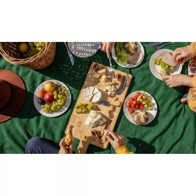 Koc piknikowy 125 x 162 cm  - zielony (V6327-06)