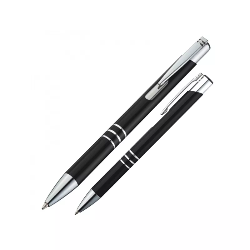 Długopis metalowy ASCOT - czarny (333903)