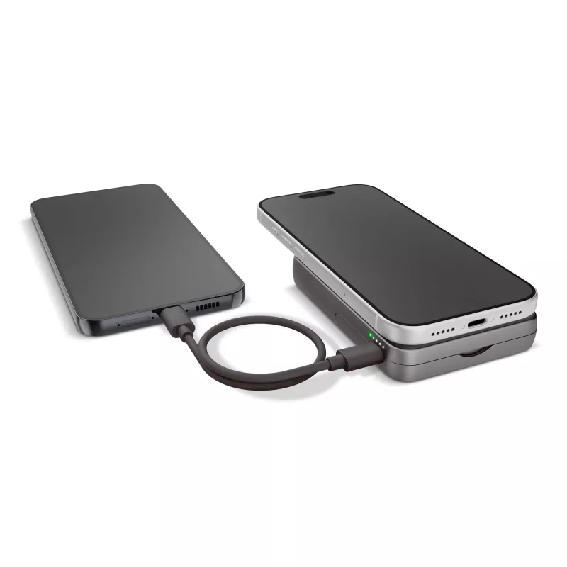 Fresh 'n Rebel Powerbank bezprzewodowy 10000 mAh kompatybilny z MagSafe - ciemnoszary (LT49745-N0060)