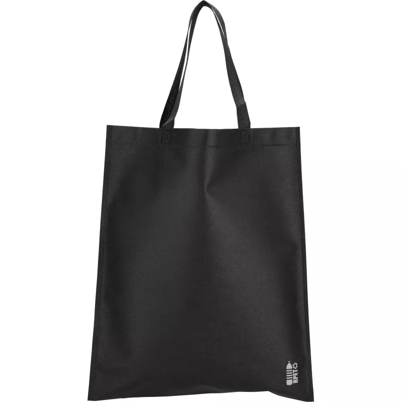 Torba non-woven z krótkimi uszami 80g/m2 PELAGIA - czarny (6480403)