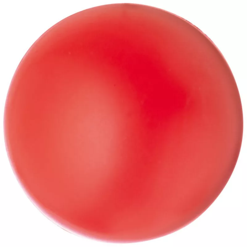 Piłeczka antystresowa ø 6,3 cm - czerwony (5862205)