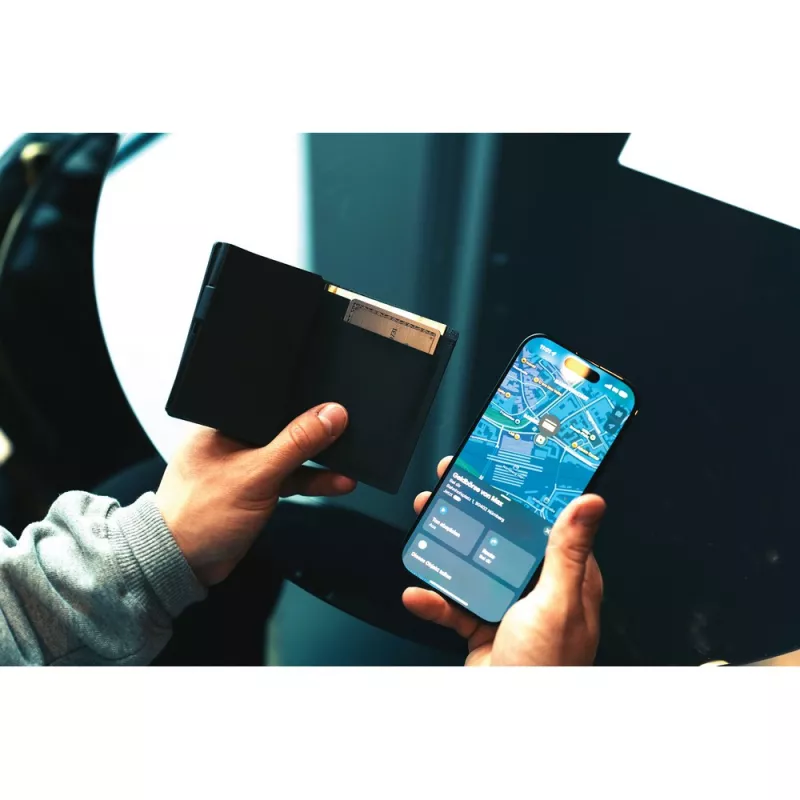 Bezprzewodowy wykrywacz, lokalizator portfela Seekcard - czarny (P301.5901)