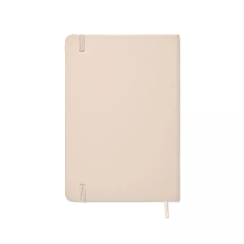 Notes A5 w okładce PU 96 kartek gładkie ARCONOT PLAIN - Zgaszona Biel (AR1804-43)
