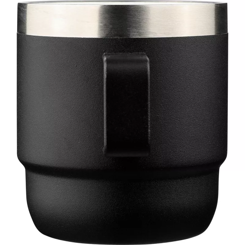 Kubek z powłoką ceramiczną wewnątrz 180 ml - czarny (VB106-03)