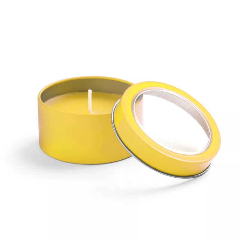Świeczka zapachowa - żółty (V9595-08)