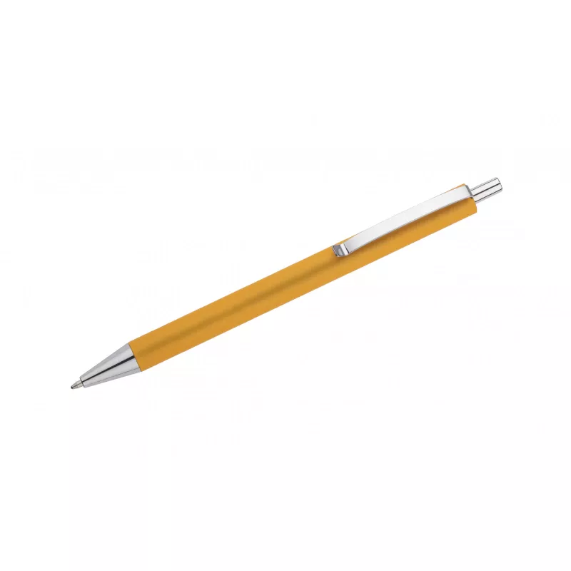 Długopis reklamowy metalowy NOVI - żółty (19694-12)