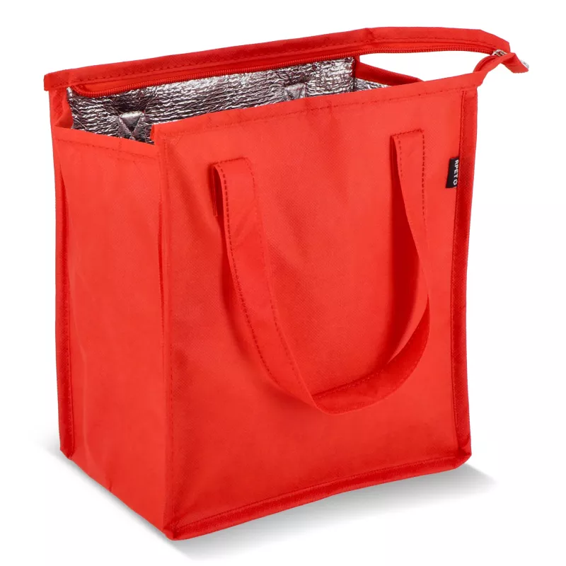 R-PET Torba chłodząca z włókniny 23 x 15 x 27,5 cm 75g/m² - czerwony (LT95392-N0021)