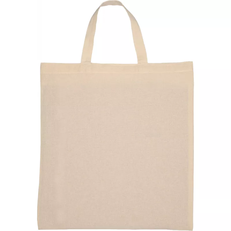 Torba bawełniana z krótkimi uszami 140 g/m2 REBECA - naturalny (6254706)