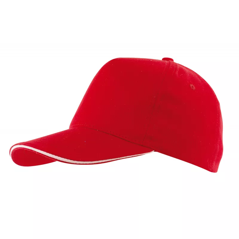 Czapka baseballowa WALK - czerwony (56-0702096)