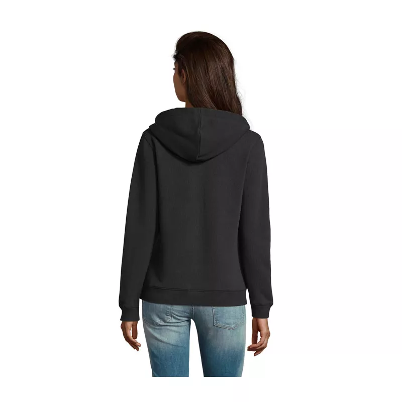 Bluza damska rozpinana 280 g/m² Sol's SPIKE WOMEN - Czarny (S03106-BK)