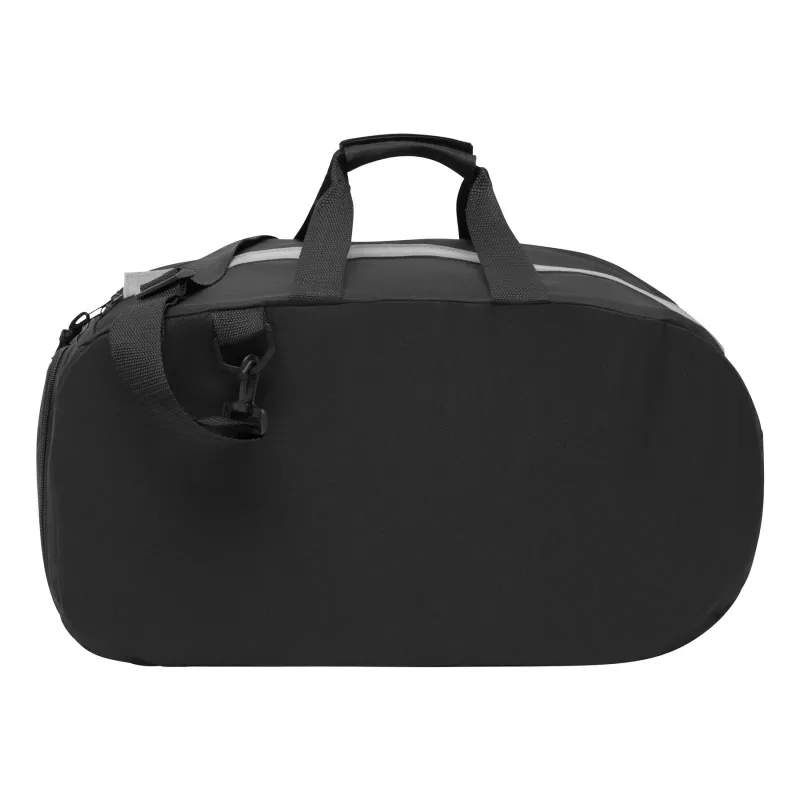 Mała torba sportowa - czarny, szary (56-0805101)