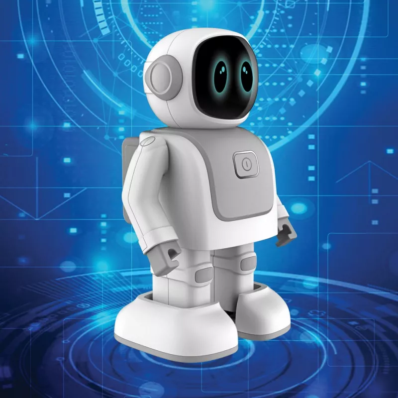 Tańczący głośnik bezprzewodowy robot Robert - biały (P330.3503)